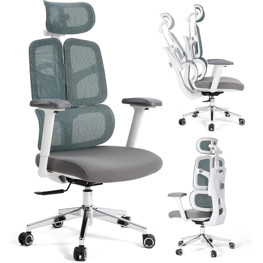 Home Office Chair - Ergonomic High-Capacity Home Mesh Office Chair: