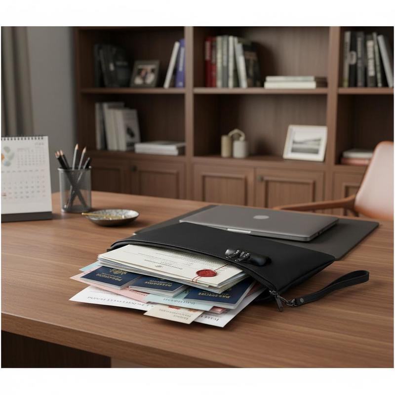 Home Office Passport - Security File Pouch 14.2