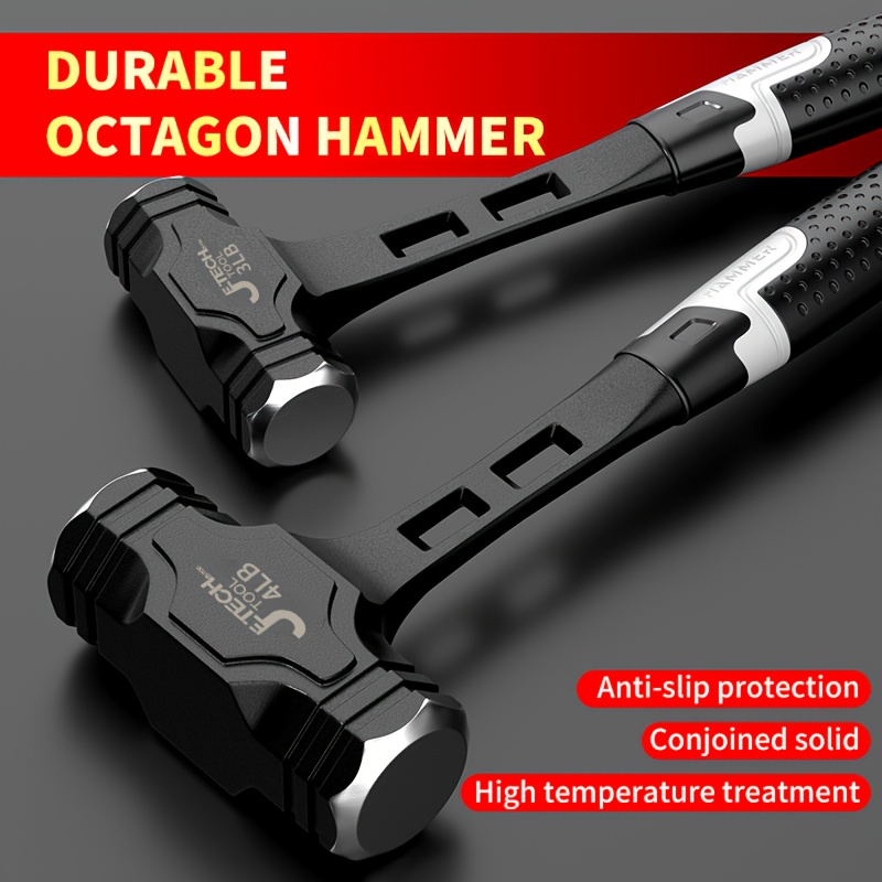 Home Office United Kingdom - 1 Heavy Octagonal Hammer, Integrated with