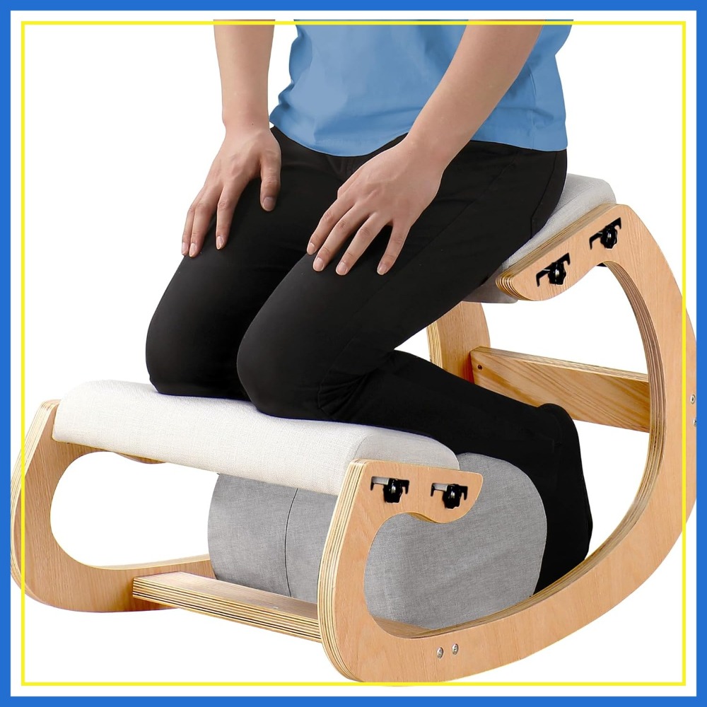 Home Office Chair - Adjustable Kneeling Chair, Ergonomic Posture Chair