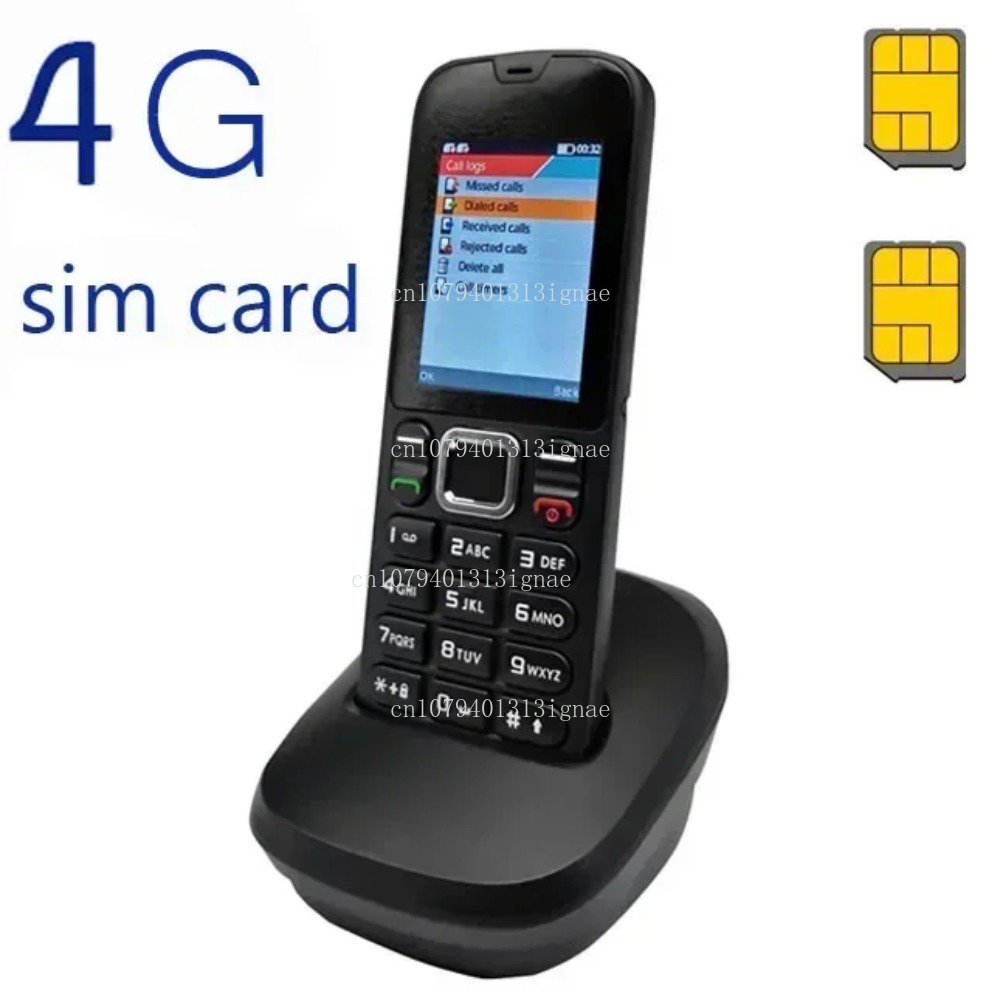 Home Office Student - Cordless Phone GSM SIM Card Fixed