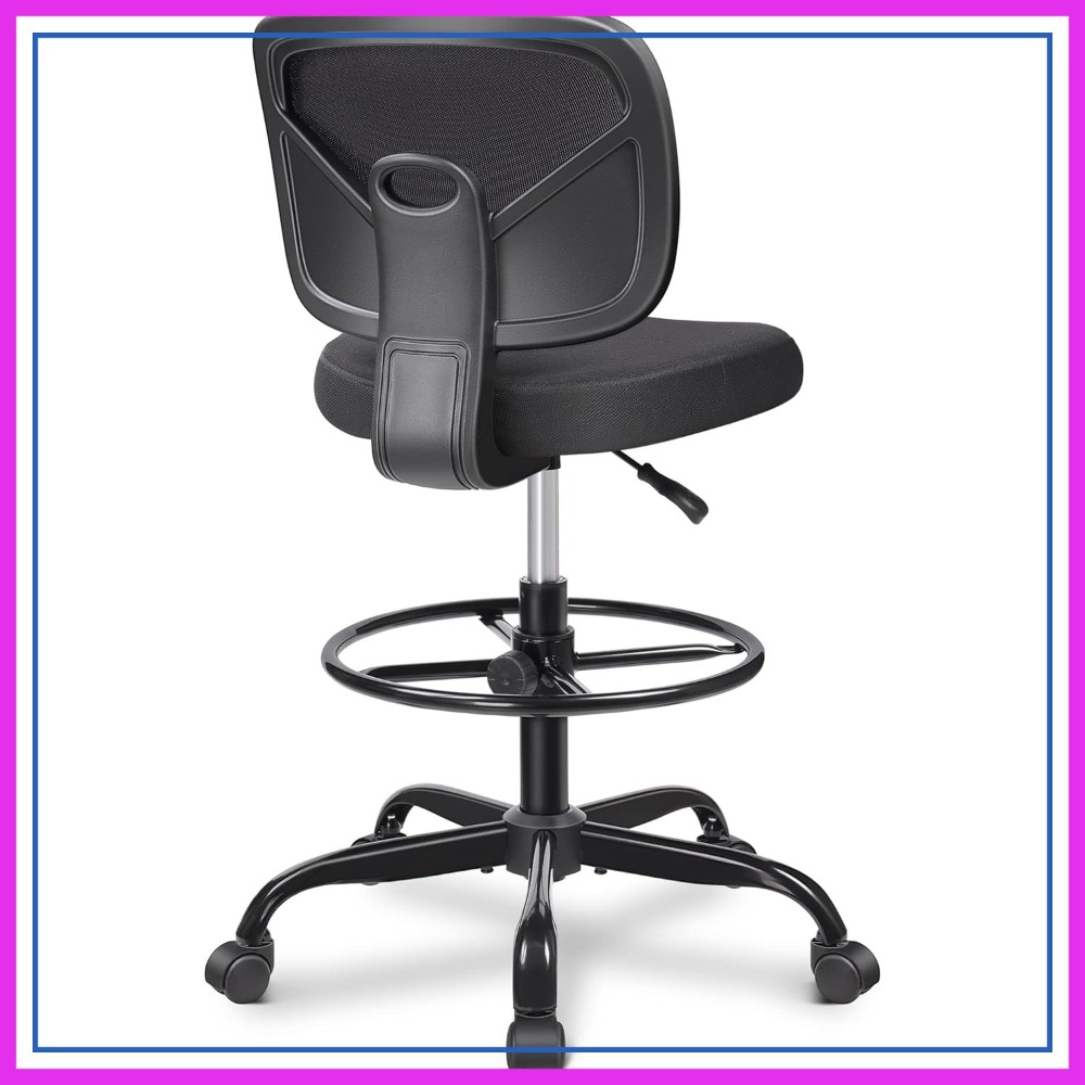 Adjustable Height Drafting Des - Home Office Chair avaliação e preço