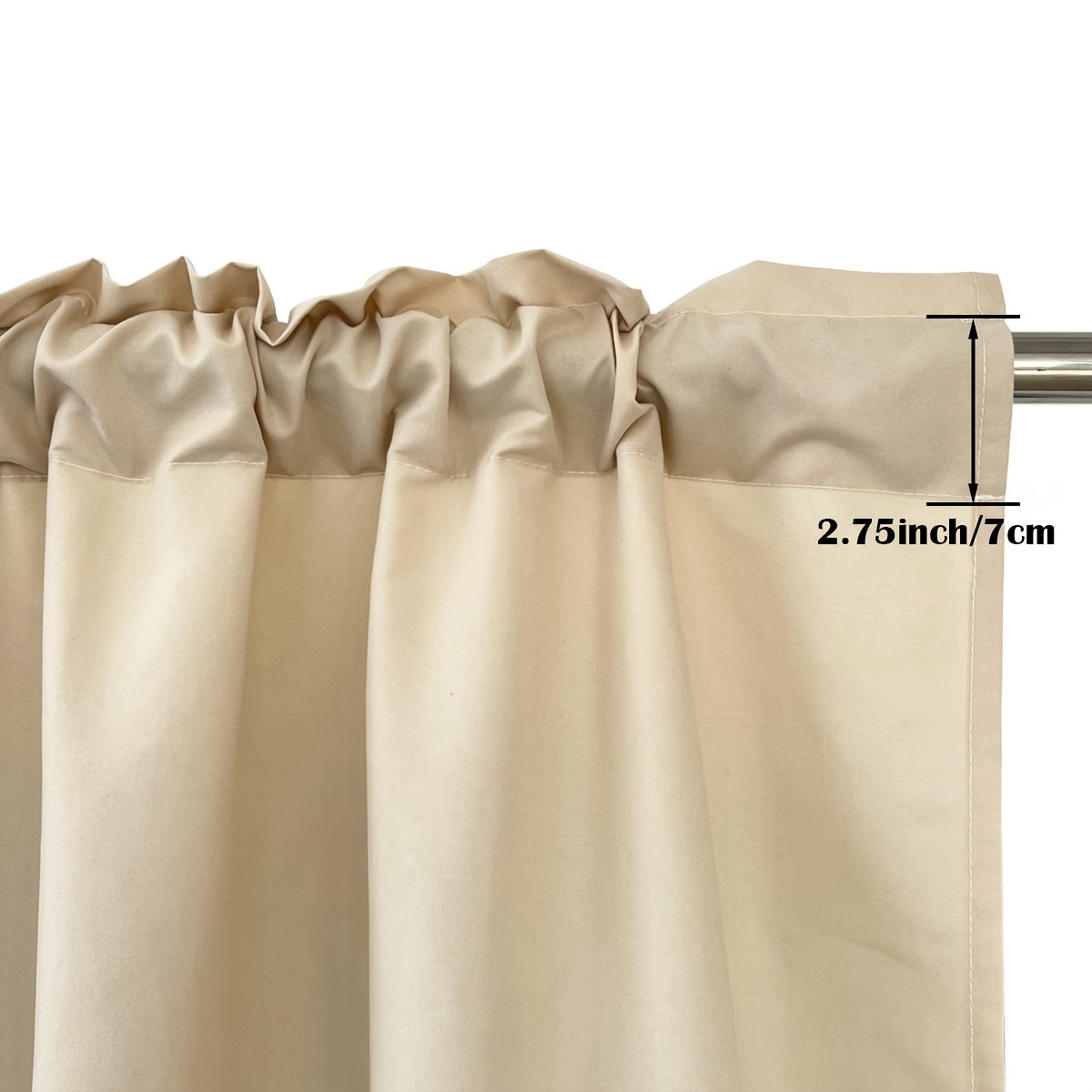 us4 Panels Curtains, Solid Col - Home Office United Kingdom avaliação e preço