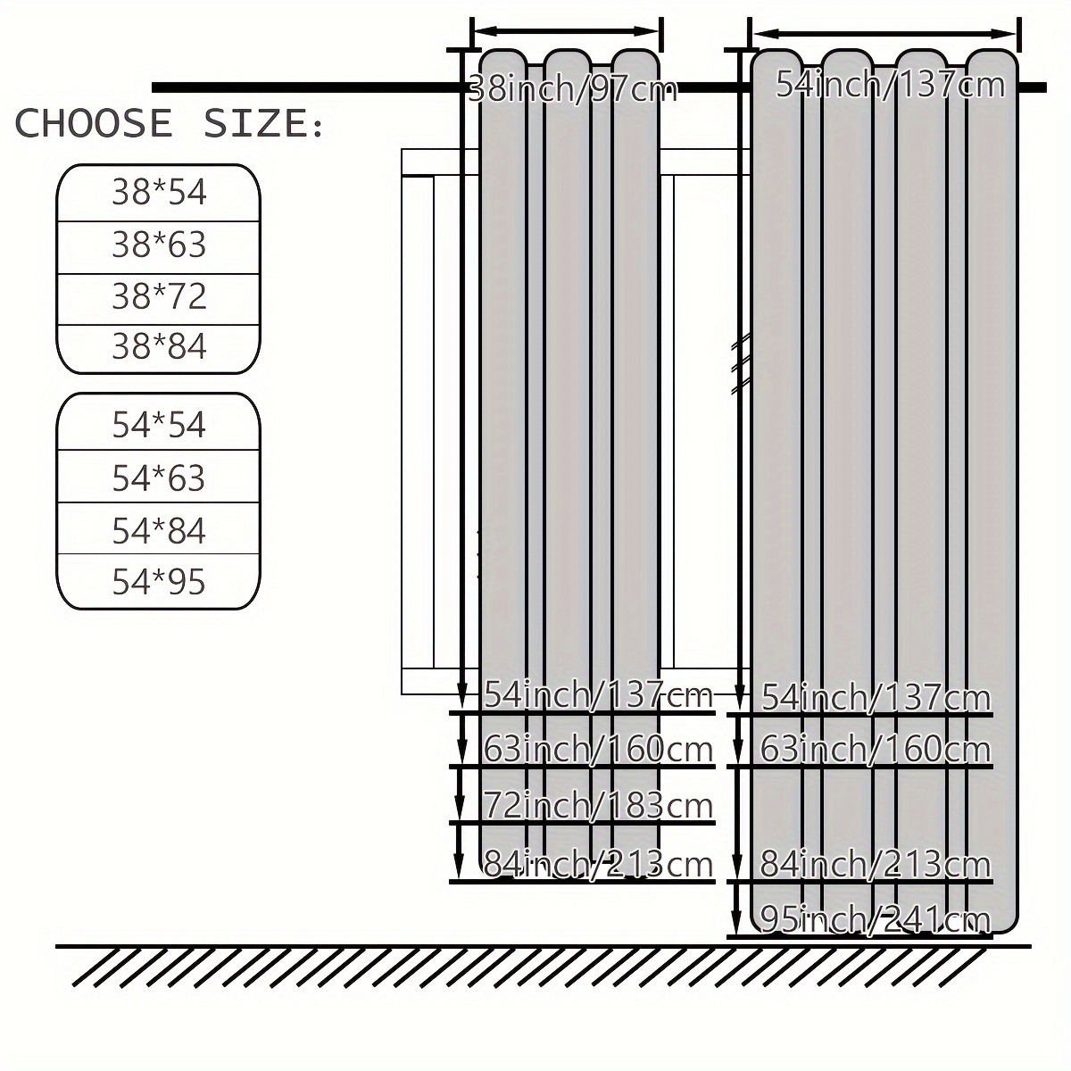 us4 Panels Curtains, Solid Col - Home Office United Kingdom avaliação e preço