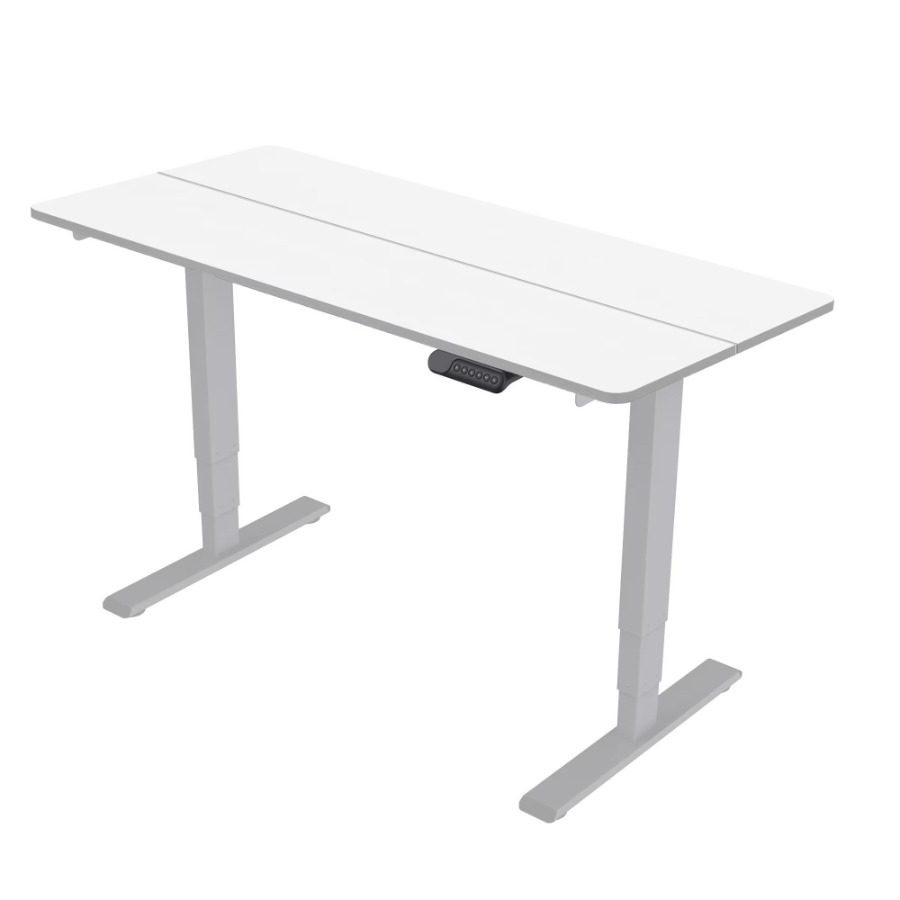 Electric Standing Desk Dual Mo - Home Office With Two Desks avaliação e preço
