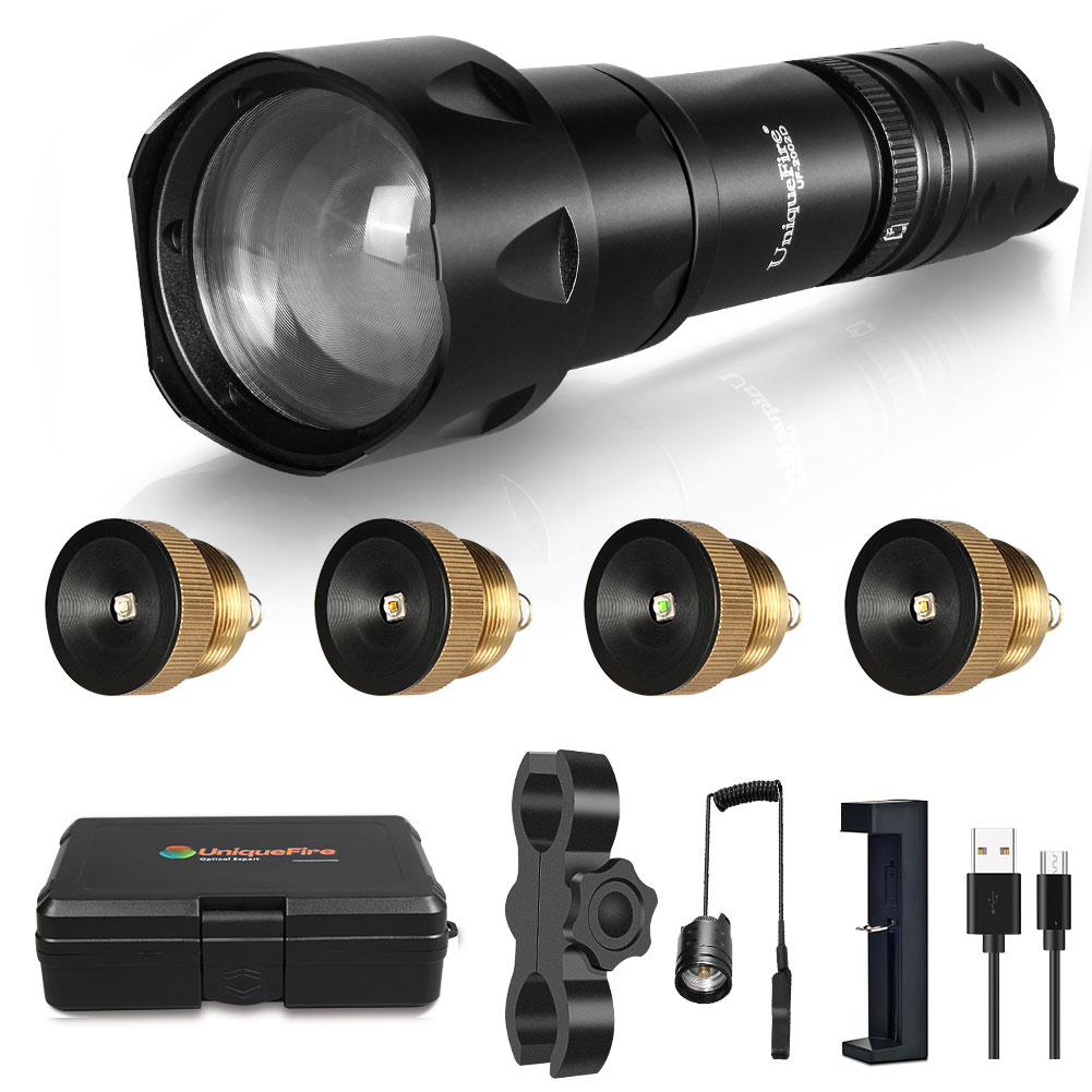 UniqueFire 2002D Fresnel Lens  - Zoom Lighting Kit avaliação e preço