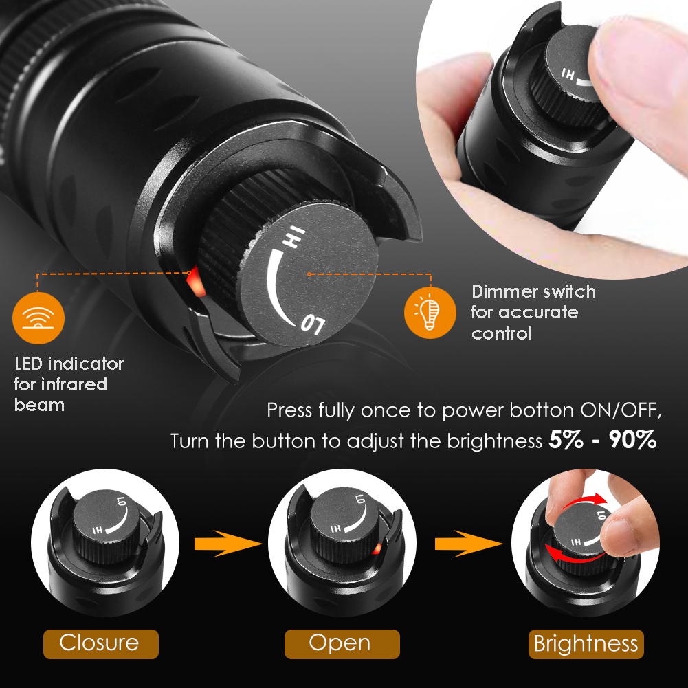 UniqueFire 2002D Fresnel Lens  - Zoom Lighting Kit avaliação e preço