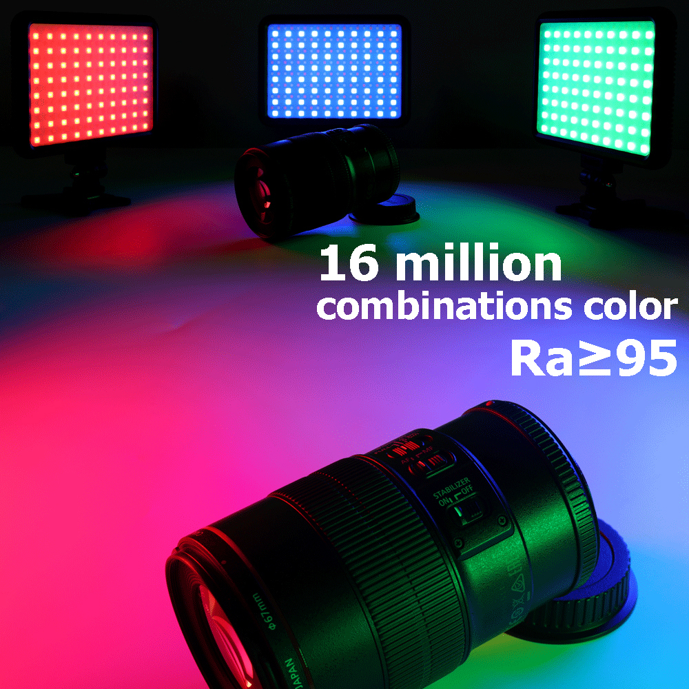 U800 RGB Photo Light LED Photo - Zoom Lighting Kit avaliação e preço