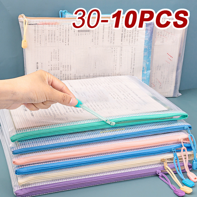 5/10/20/30pcs Zipper Storage B - Home Office Student avaliação e preço