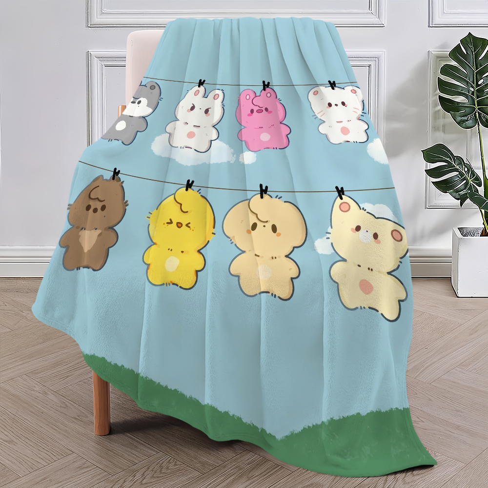 Kpop Boy Group Cartoon S-Skzoo - Home Office Rug avaliação e preço
