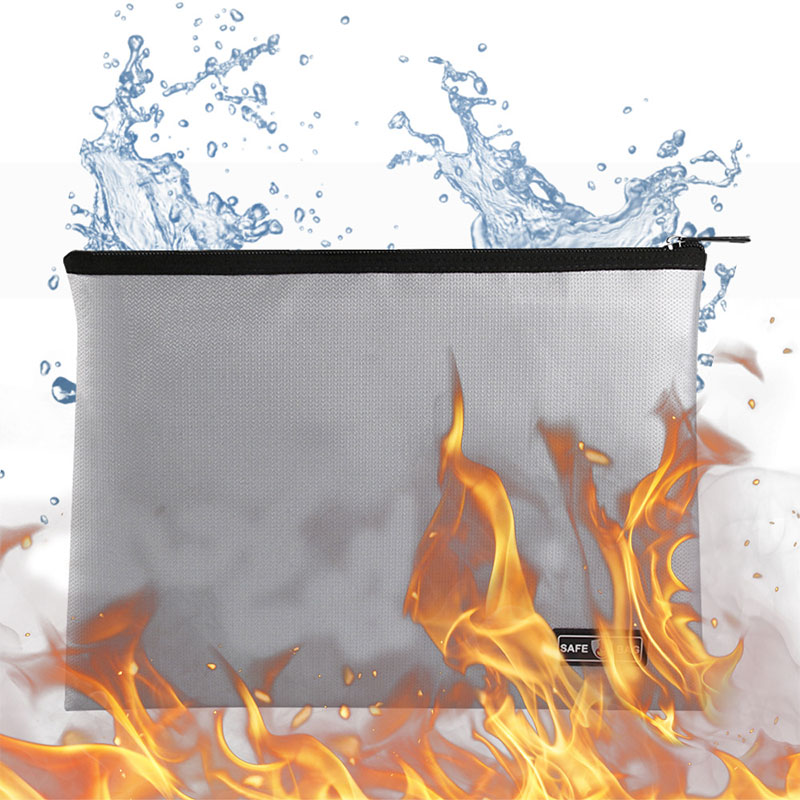 1pc Waterproof Fireproof Docum - Home Office Passport avaliação e preço