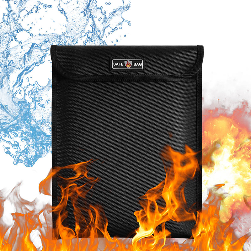 1pc Waterproof Fireproof Docum - Home Office Passport avaliação e preço