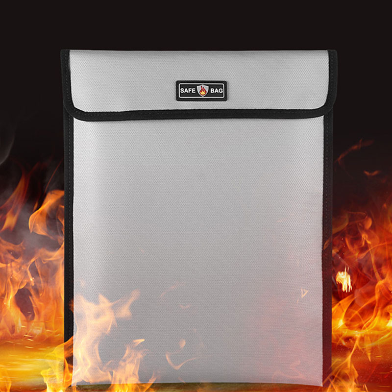 1pc Waterproof Fireproof Docum - Home Office Passport avaliação e preço