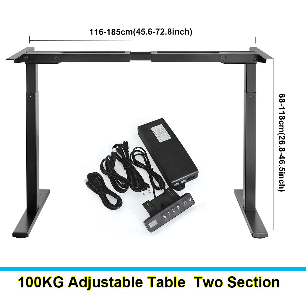 Two/Three Section Electric Lif - Home Office With Two Desks avaliação e preço