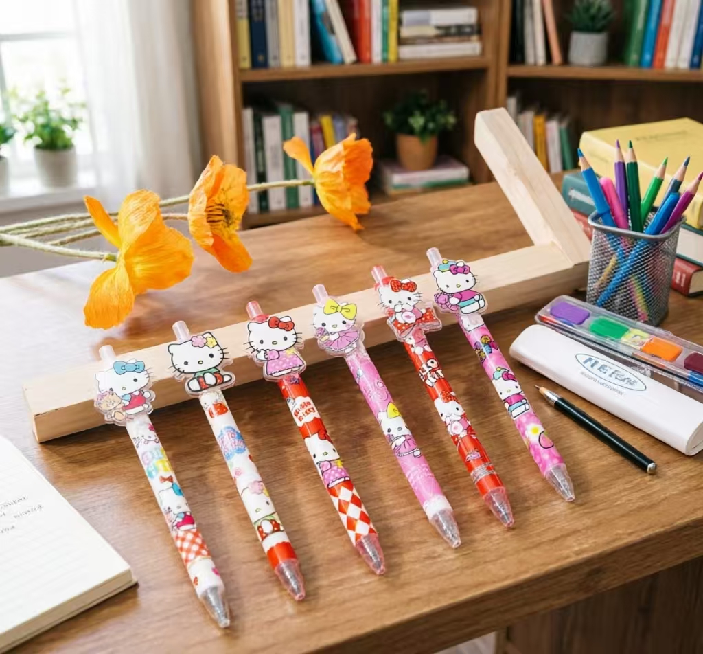 Cute Hello Kitty Gel Pen 0.5mm - Home Office Student avaliação e preço
