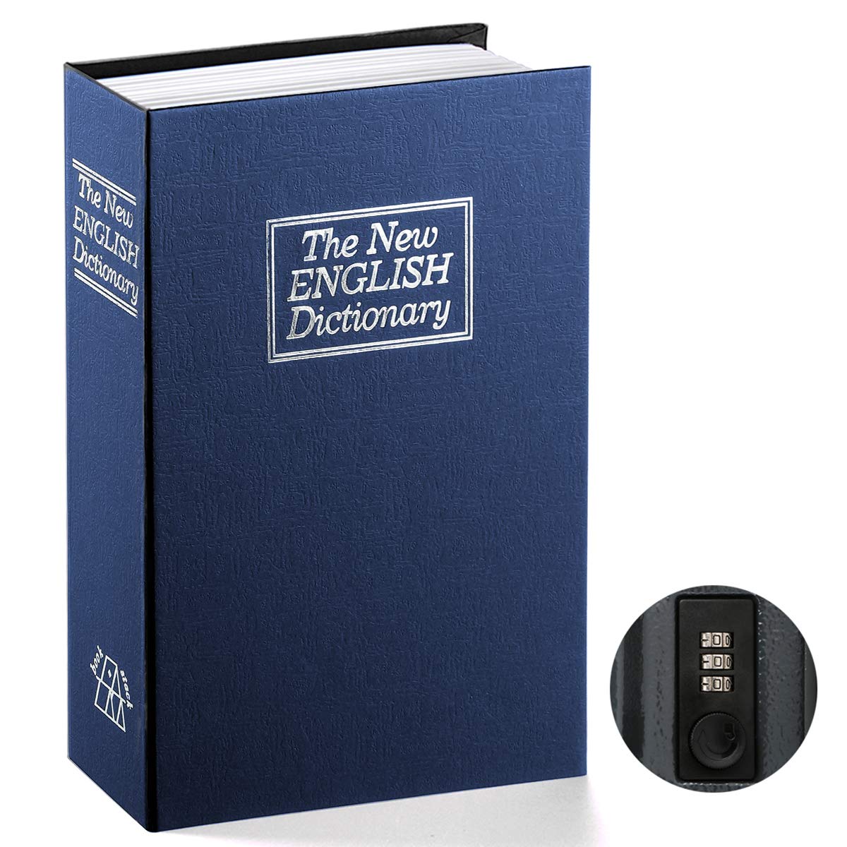 Book Safe with Combination Loc - Home Office Dictionary avaliação e preço