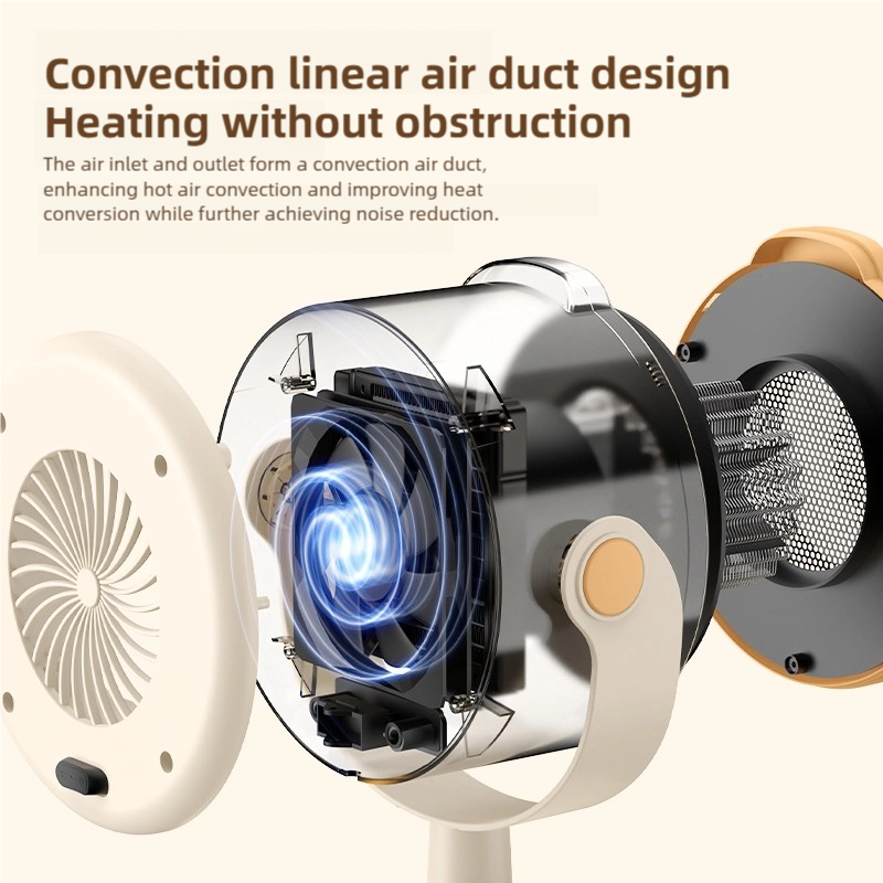 Portable mini heater with two- - Home Office With Two Desks avaliação e preço