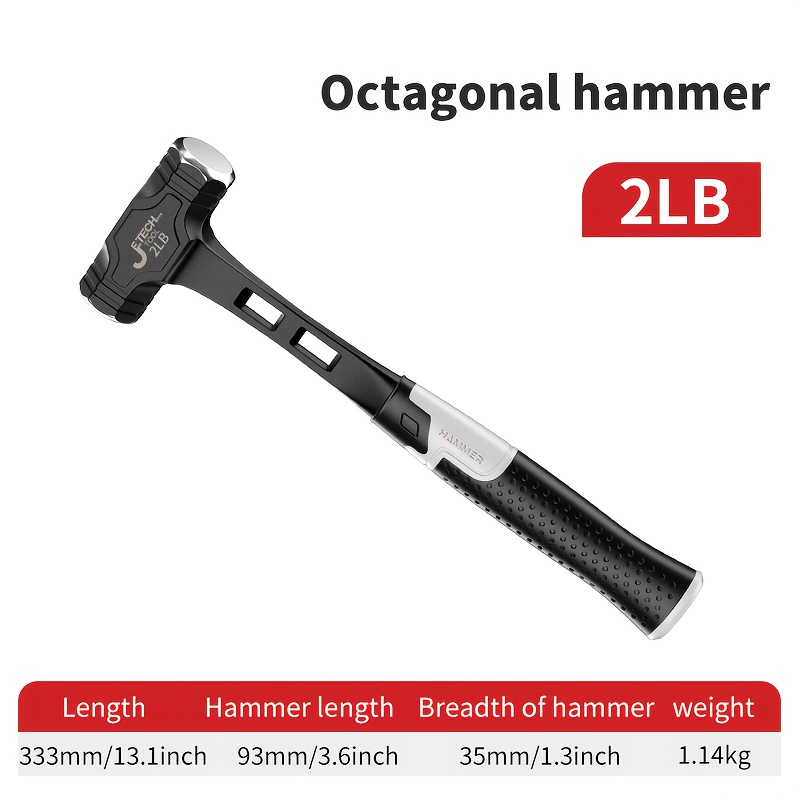 1 Heavy Octagonal Hammer, Inte - Home Office United Kingdom avaliação e preço