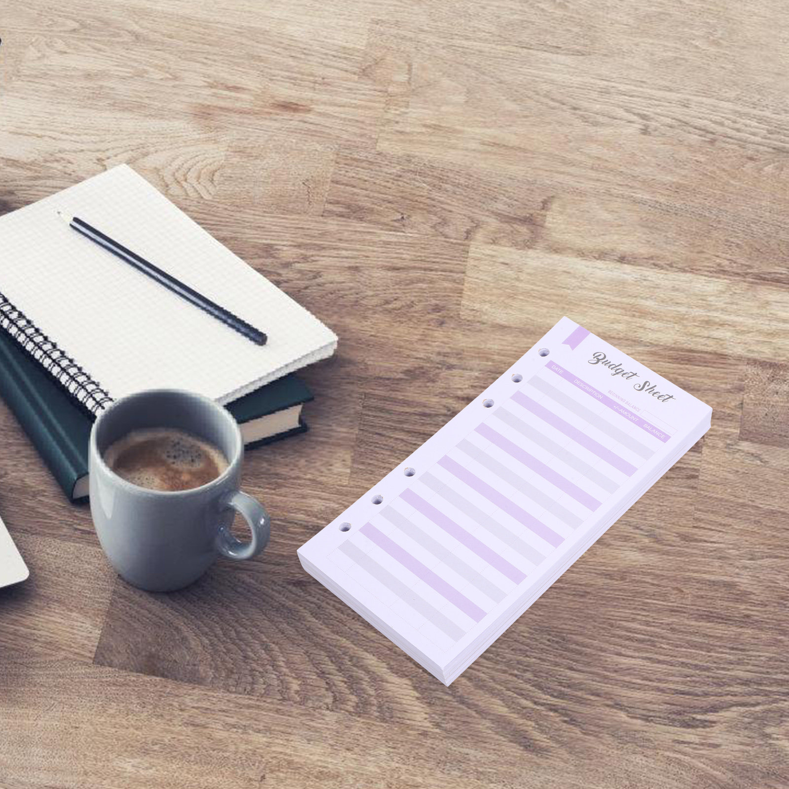 60Pcs Budget Sheets Paper Budg - Home Office Expenses avaliação e preço
