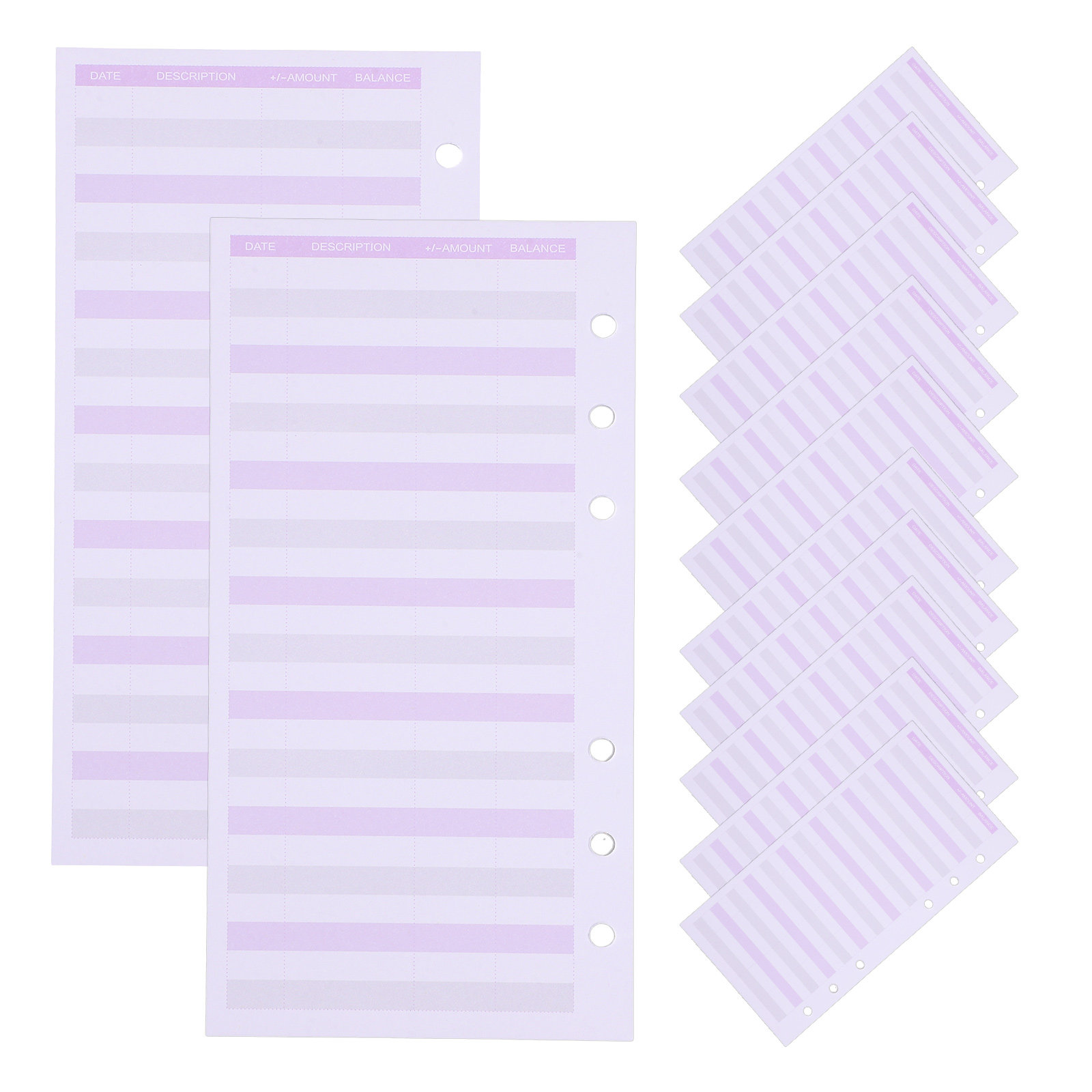 60Pcs Budget Sheets Paper Budg - Home Office Expenses avaliação e preço