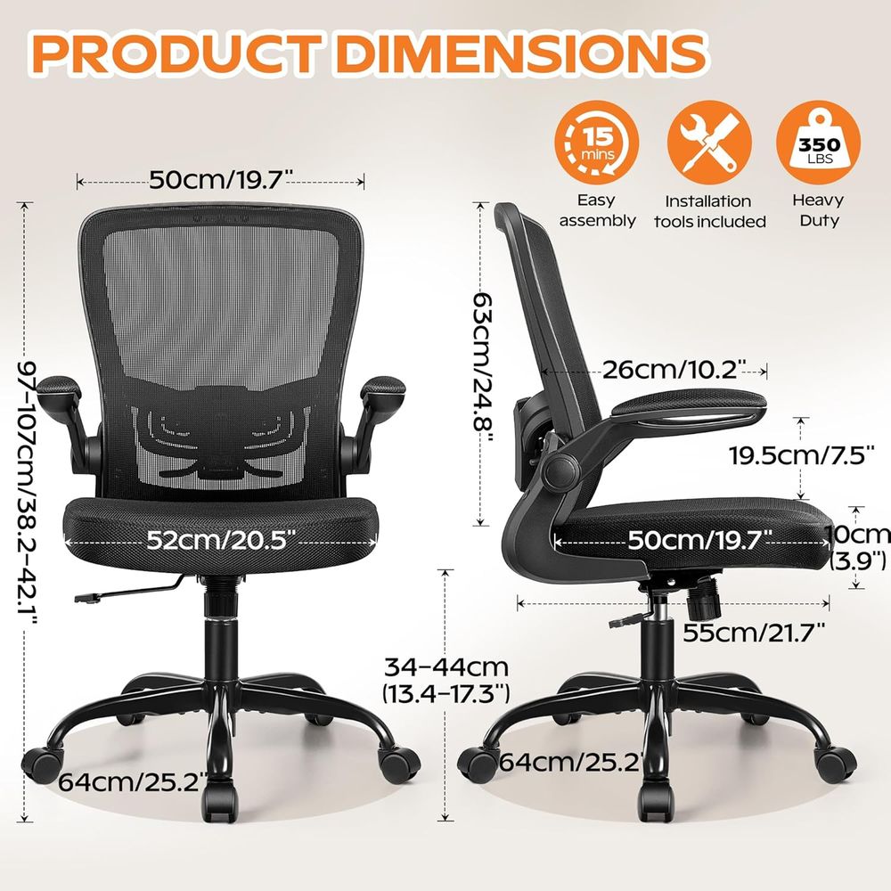 Mesh Desk Chair 2026 - Ergonom - Home Office Chair avaliação e preço