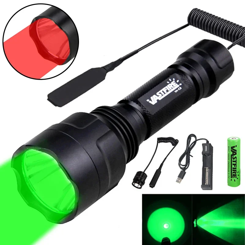 LED Tactical Hunting Flashligh - Zoom Lighting Kit avaliação e preço