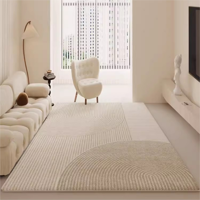 VIKAMA Light Luxury Cream Styl - Home Office Rug avaliação e preço