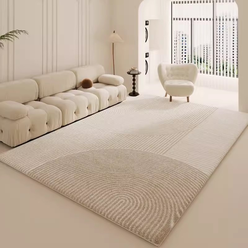 VIKAMA Light Luxury Cream Styl - Home Office Rug avaliação e preço