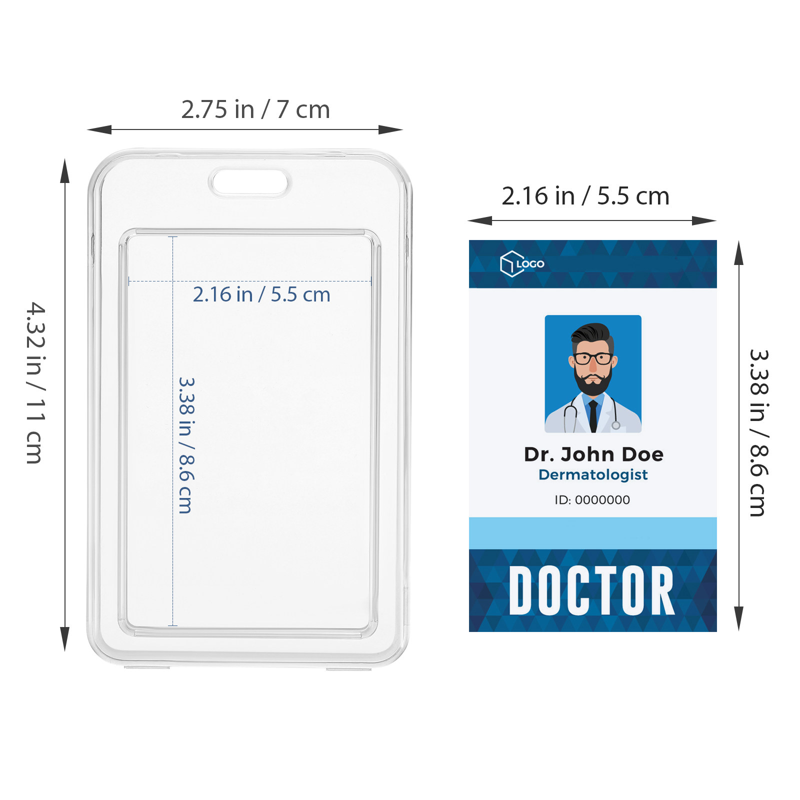 20Pcs Lightweight Portable Id  - Home Office Passport avaliação e preço