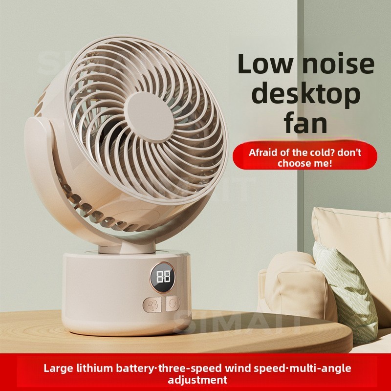 Electric Fan, Home Air Circula - Home Office Student avaliação e preço