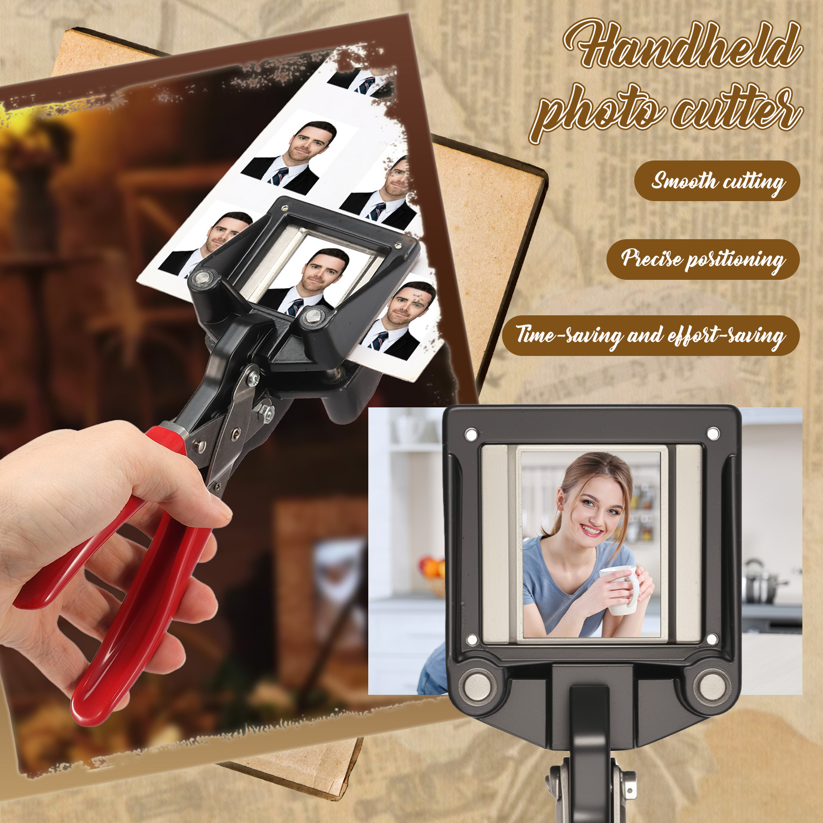 Handheld Passport Photo Cutter - Home Office Passport avaliação e preço