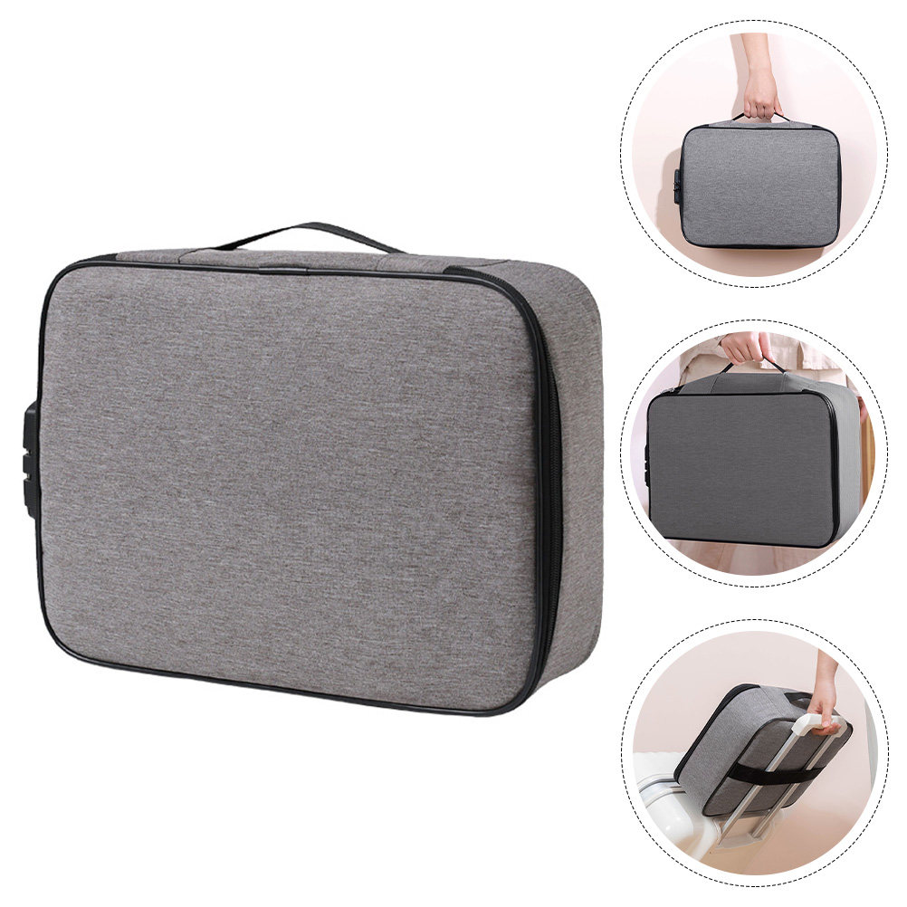 Portable Document Lock Box wit - Home Office Passport avaliação e preço