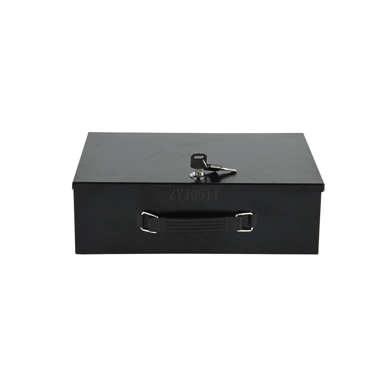 Locked iron box Cash box Docum - Home Office Passport avaliação e preço