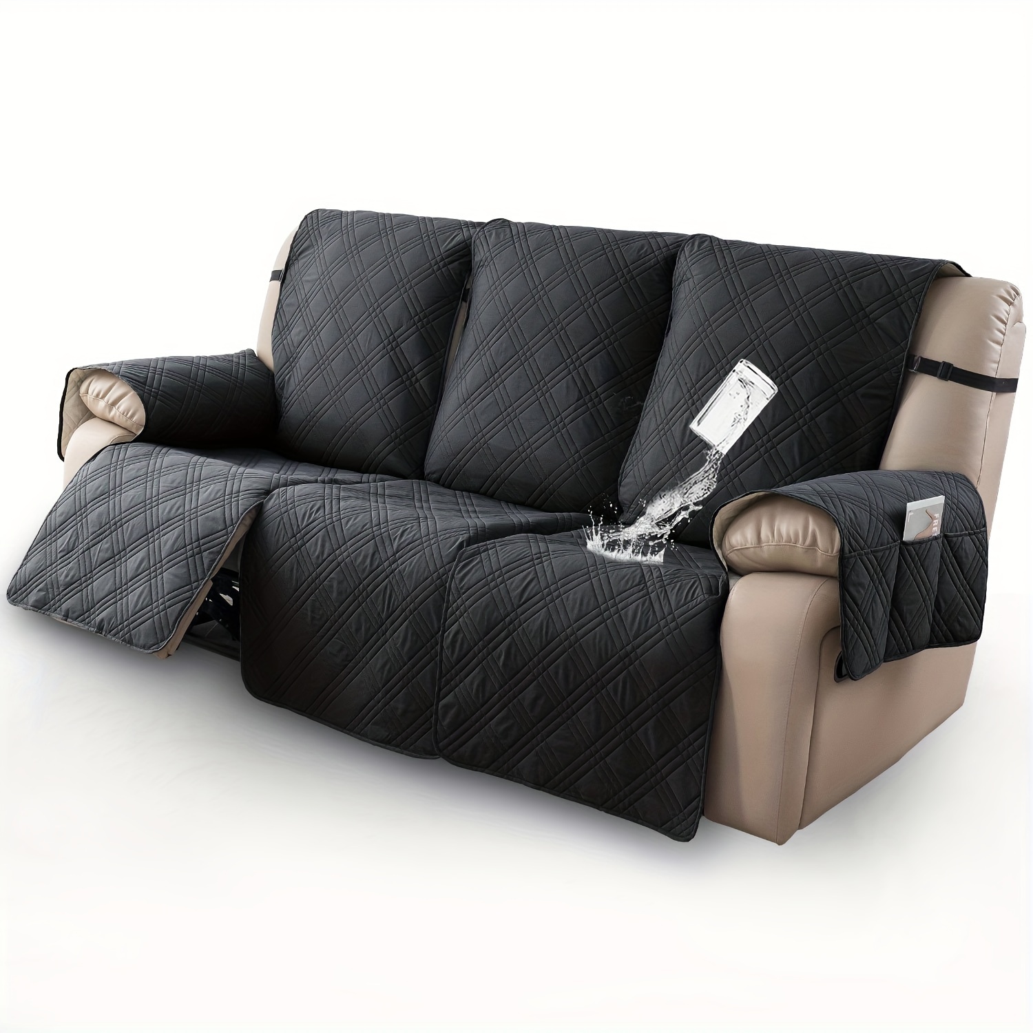 3pcs/set Waterproof Recliner S - Home Office United Kingdom avaliação e preço