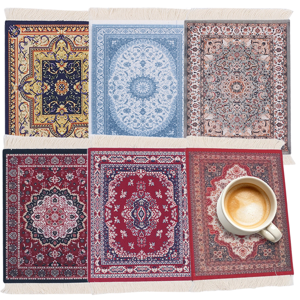 Persian Carpet Coaster Table M - Home Office Rug avaliação e preço