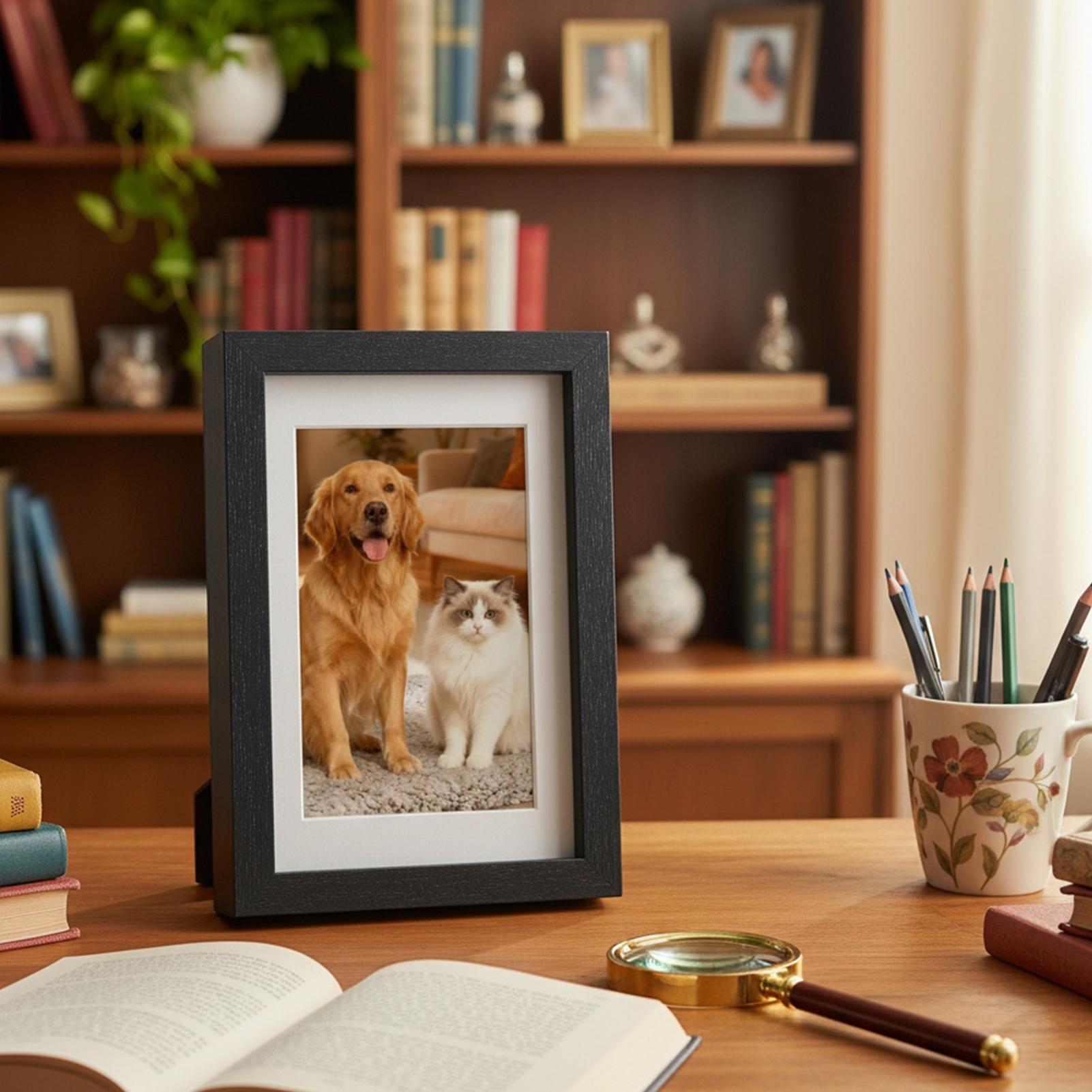 Portable Photo Frame Spacious  - Home Office Passport avaliação e preço