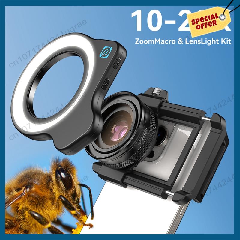 -A15I 10-20X Zoom Macro Lens W - Zoom Lighting Kit avaliação e preço