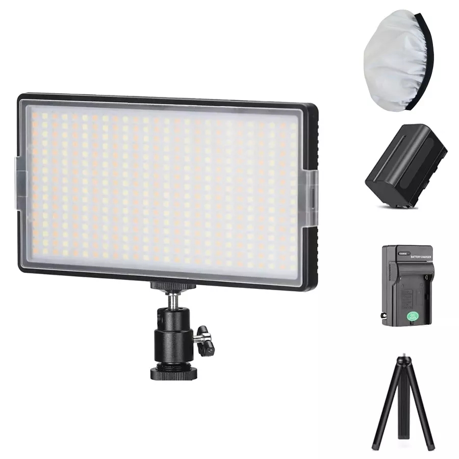10in LED 416  Photo Studio Lig - Zoom Lighting Kit avaliação e preço