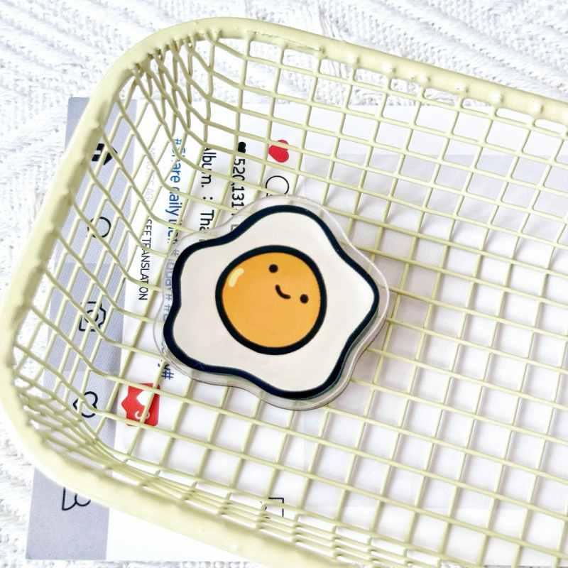 1pc Cute Toast Fried Egg Tea C - Home Office Student avaliação e preço