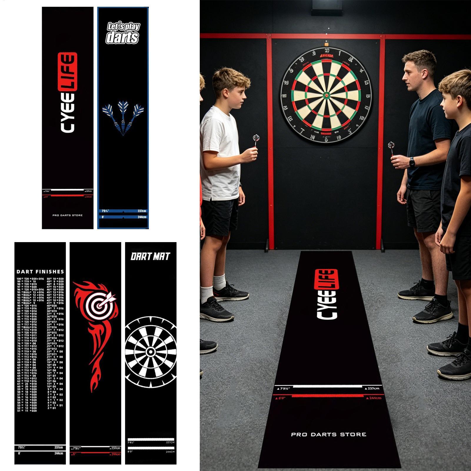 Dart Mat Non Slip Darts Mat Ch - Home Office Rug avaliação e preço