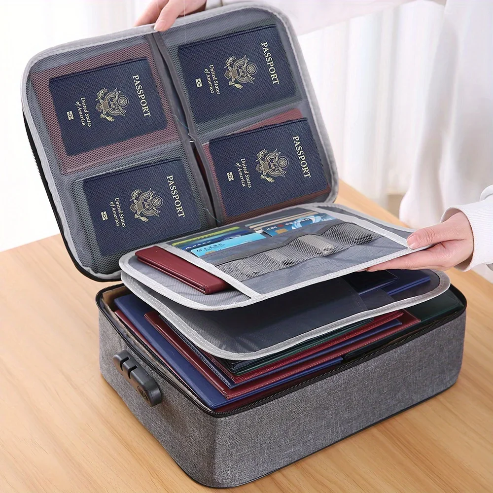 File Organizer Bags Document H - Home Office Passport avaliação e preço