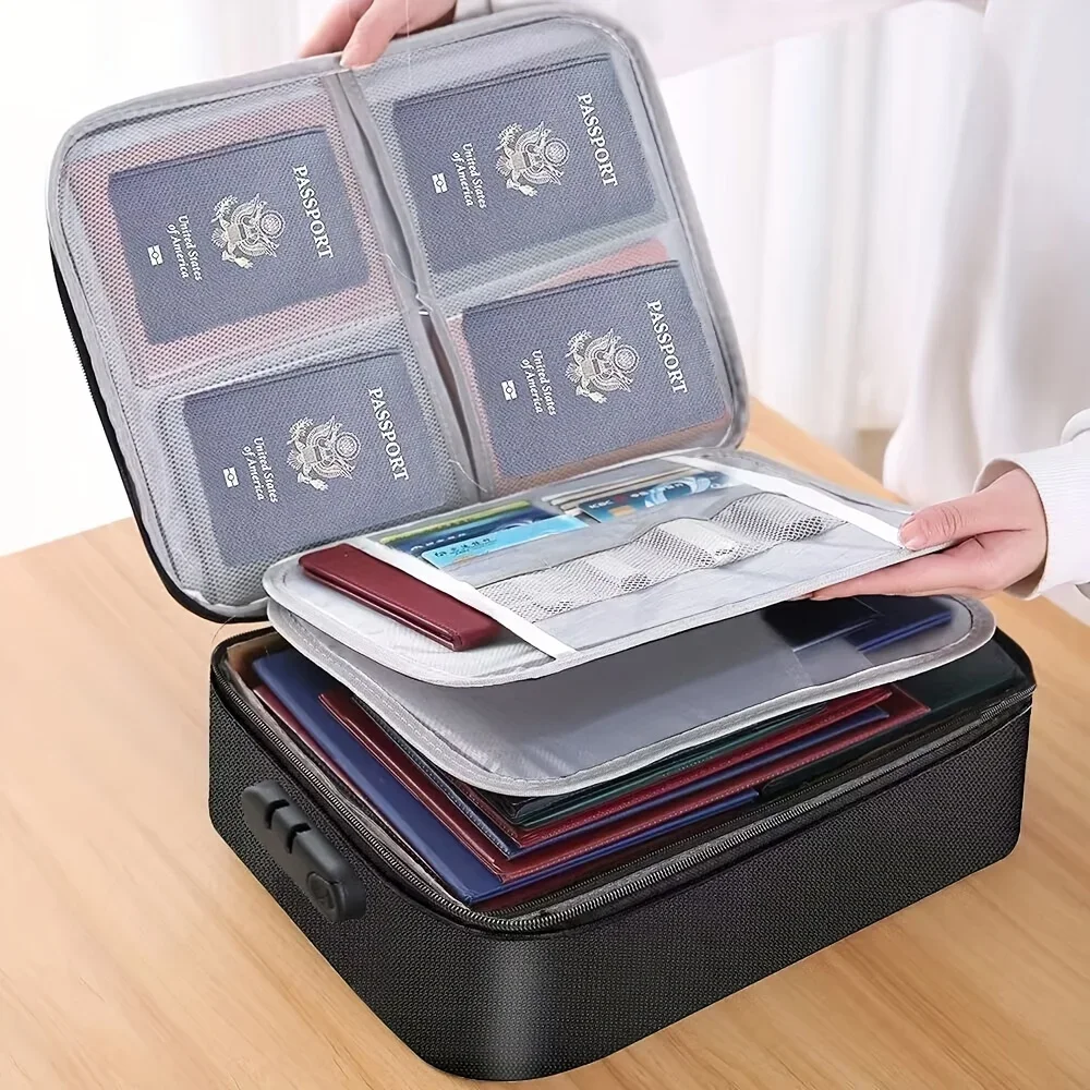 File Organizer Bags Document H - Home Office Passport avaliação e preço