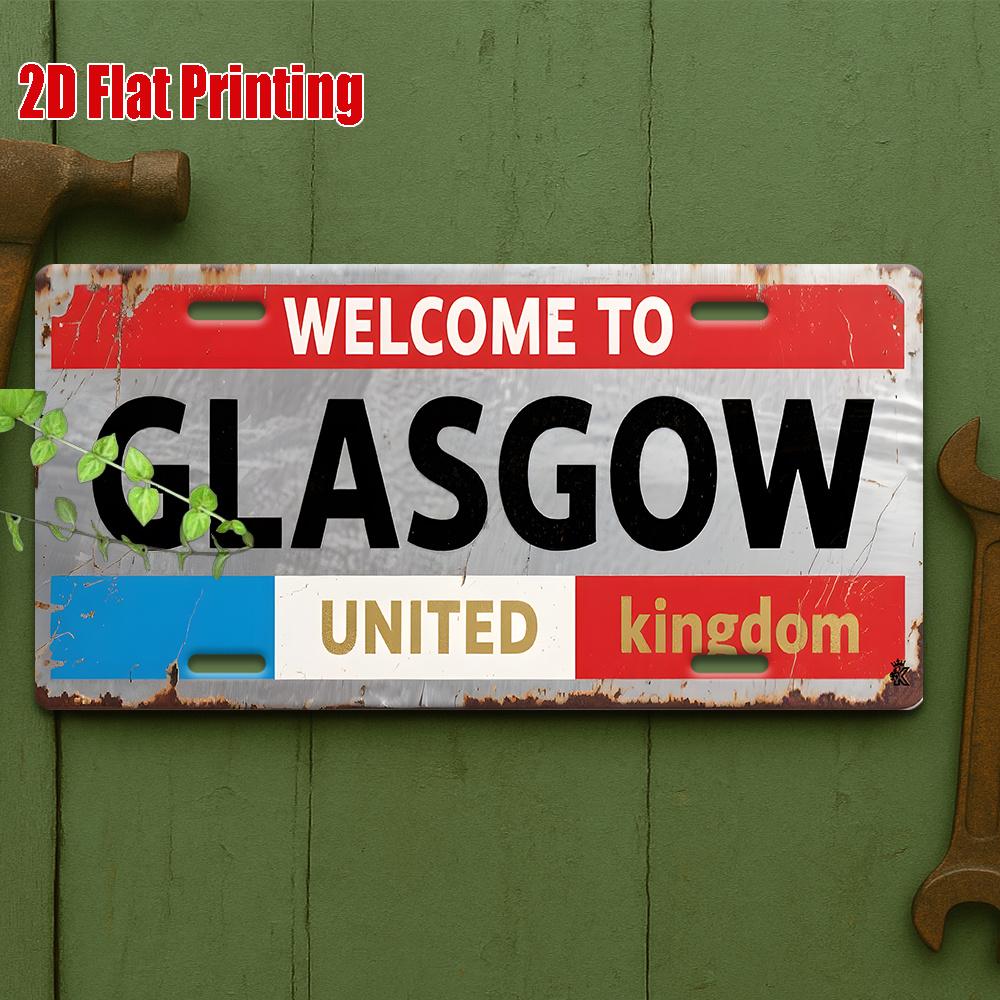 Tin Sign - Vintage Durable Met - Home Office United Kingdom avaliação e preço