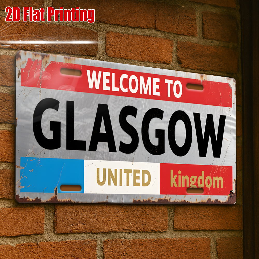 Tin Sign - Vintage Durable Met - Home Office United Kingdom avaliação e preço