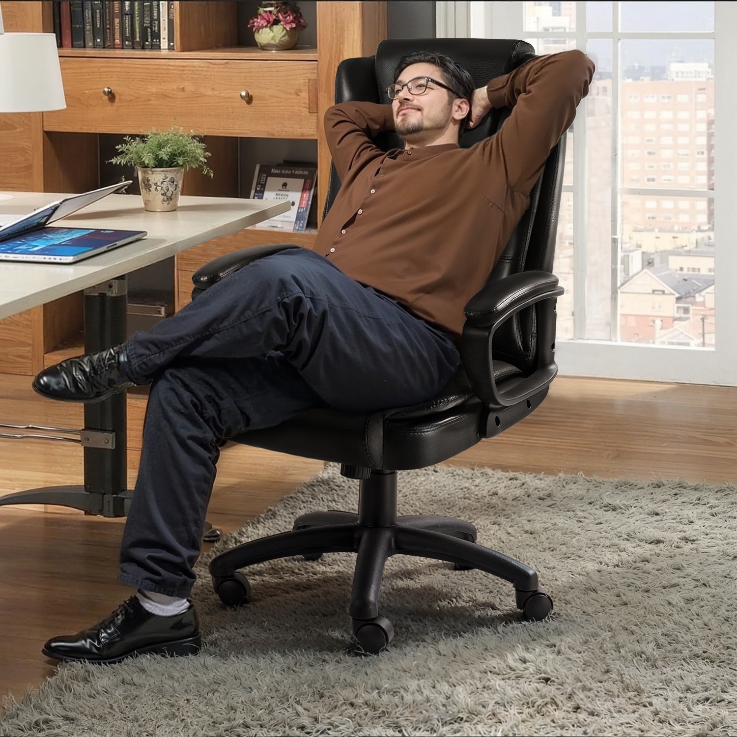 Home Office Desk Chair, 400LBS - Home Office Chair avaliação e preço
