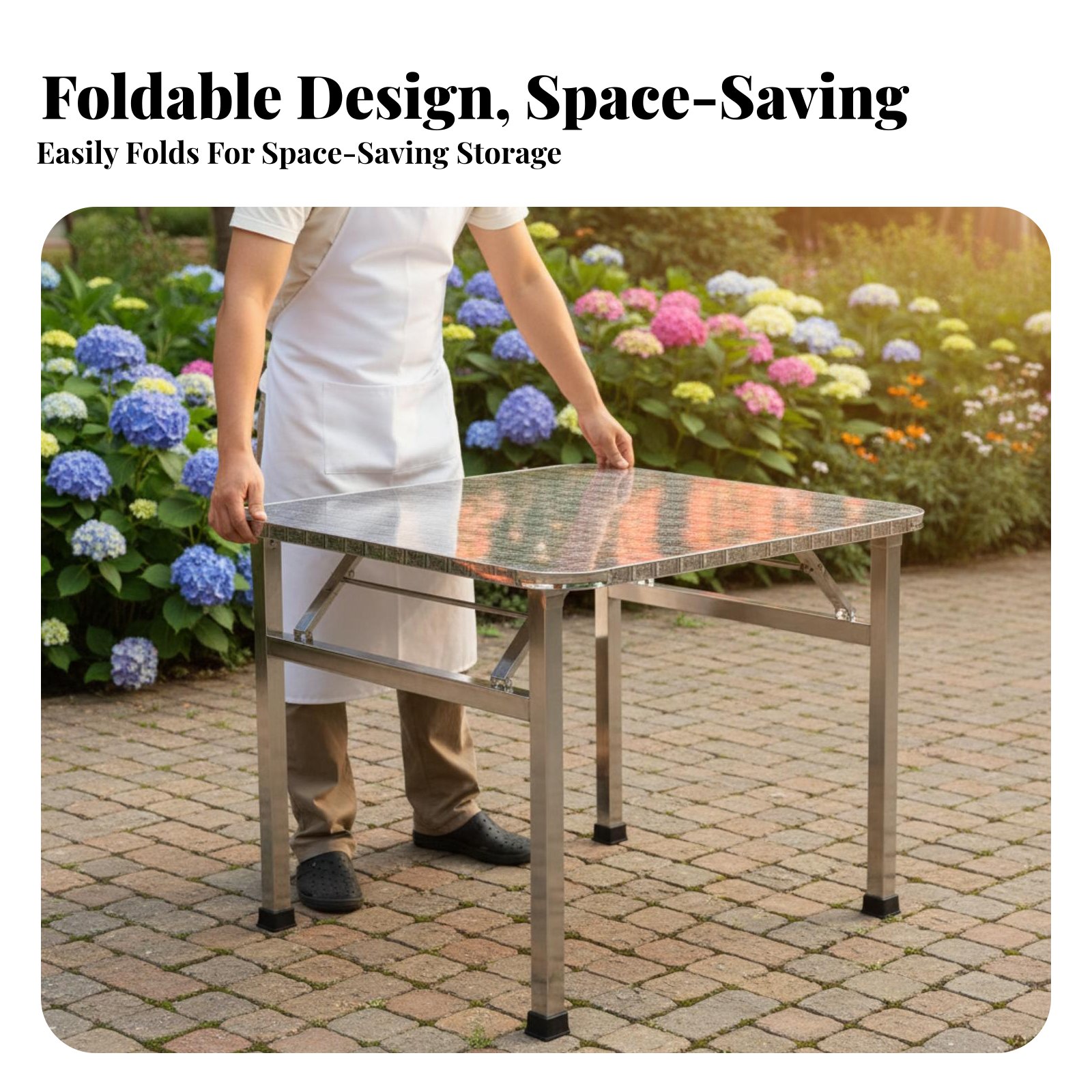 Rectangular Folding Table Fold - Home Office Furniture avaliação e preço