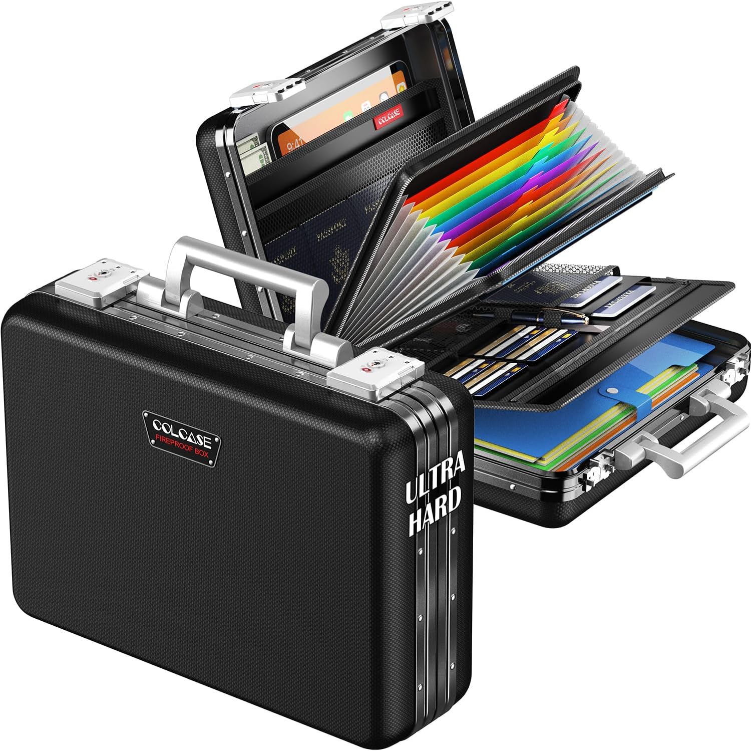 Fireproof Document Box Ultra H - Home Office Passport avaliação e preço