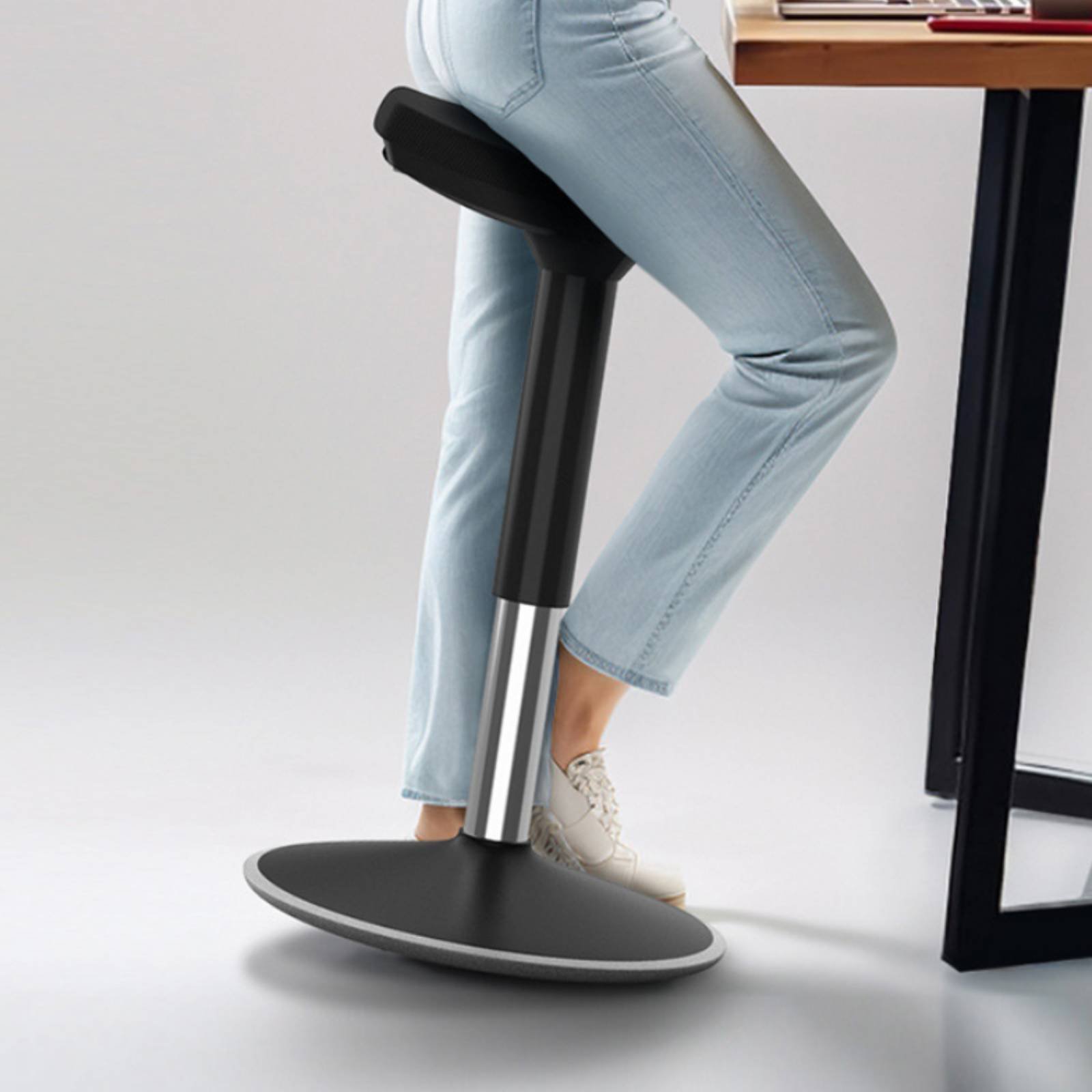 Saddle Stool Comfortable Long  - Home Office Furniture avaliação e preço