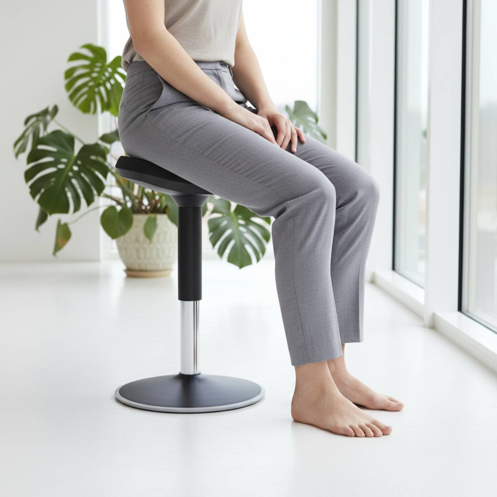 Saddle Stool Comfortable Long  - Home Office Furniture avaliação e preço