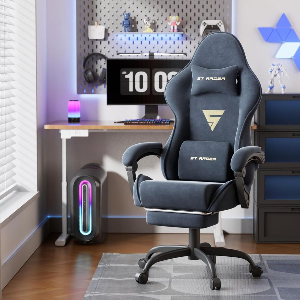 Ergonomic Gaming Chair with Fo - Home Office Chair avaliação e preço